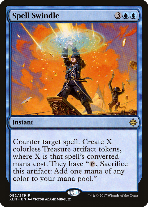 Spell Swindle (XLN-082) [Ixalan] Foil MTG Single Wizards of the Coast