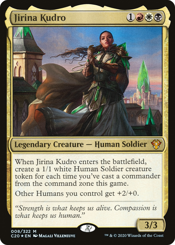 Jirina Kudro (C20-008) [Commander 2020] MTG Single Wizards of the Coast