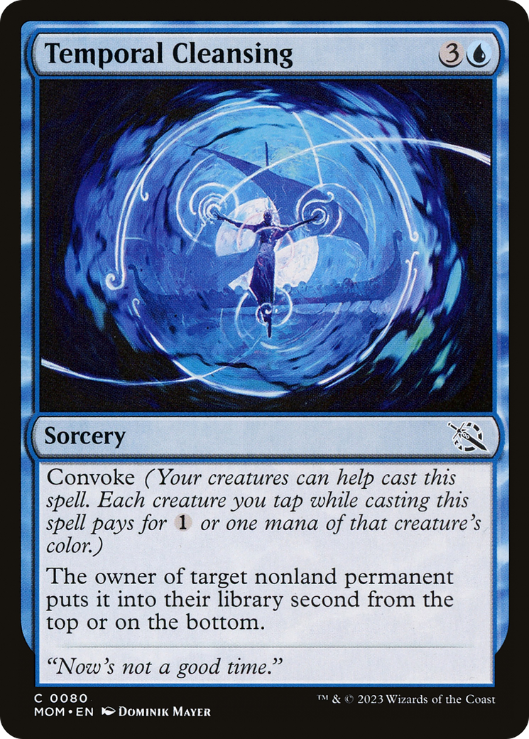 Temporal Cleansing (MOM-080) [March of the Machine] MTG Single Wizards of the Coast