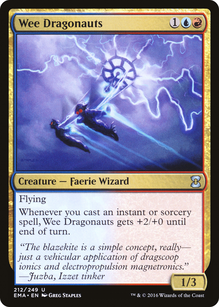 Wee Dragonauts (EMA-212) [Eternal Masters] Foil MTG Single Wizards of the Coast