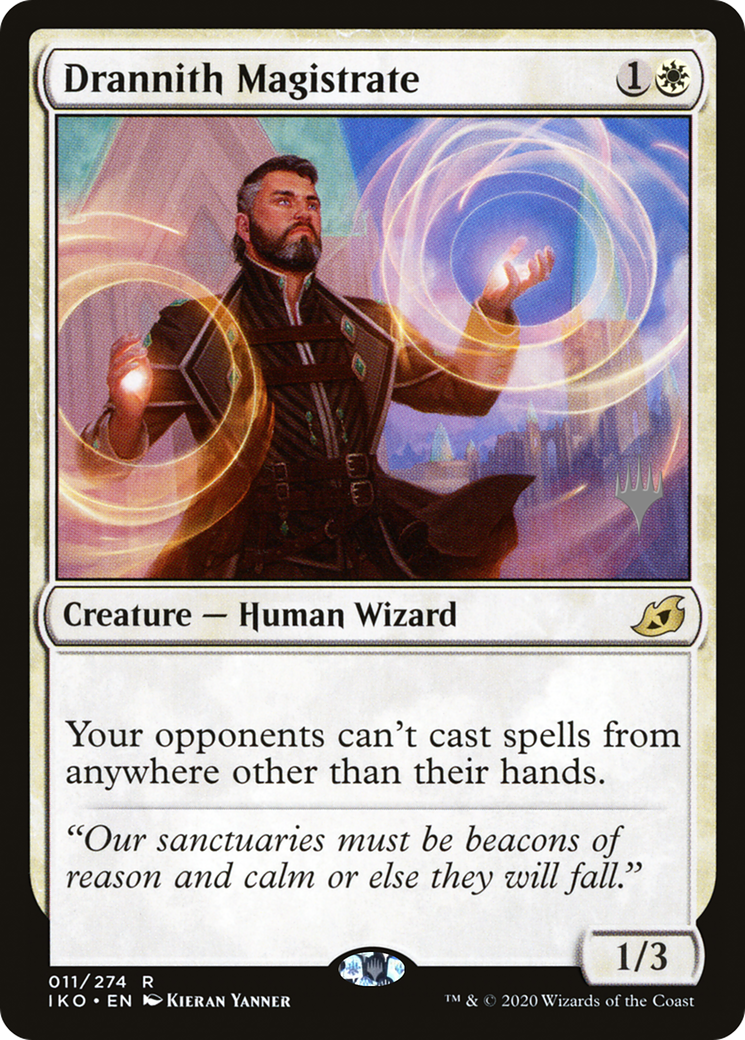 Drannith Magistrate (PPIKO-011) [Ikoria: Lair of Behemoths Promos] MTG Single Wizards of the Coast