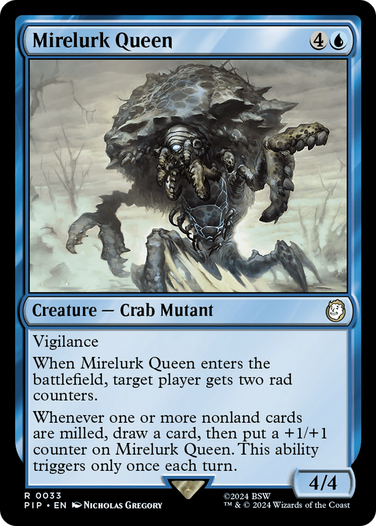 Mirelurk Queen (PIP-033) [Fallout] MTG Single Wizards of the Coast
