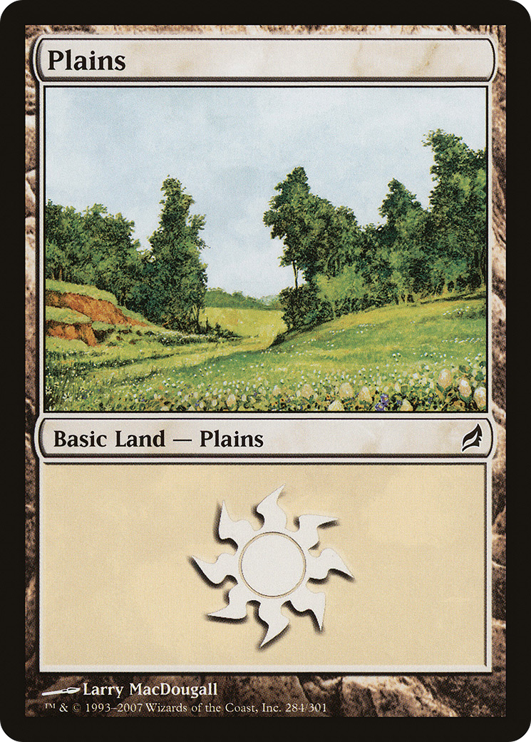 Plains (LRW-284) [Lorwyn] MTG Single Wizards of the Coast