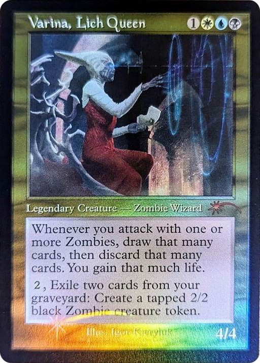 Varina, Lich Queen (SLD-861) [Secret Lair] Drop Foil MTG Single Wizards of the Coast
