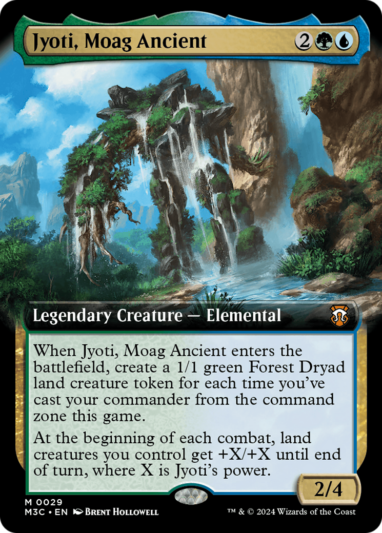 Jyoti, Moag Ancient (M3C-029) [Modern Horizons 3 Commander] (Extended Art) Foil MTG Single Modern Horizons 3 Commander