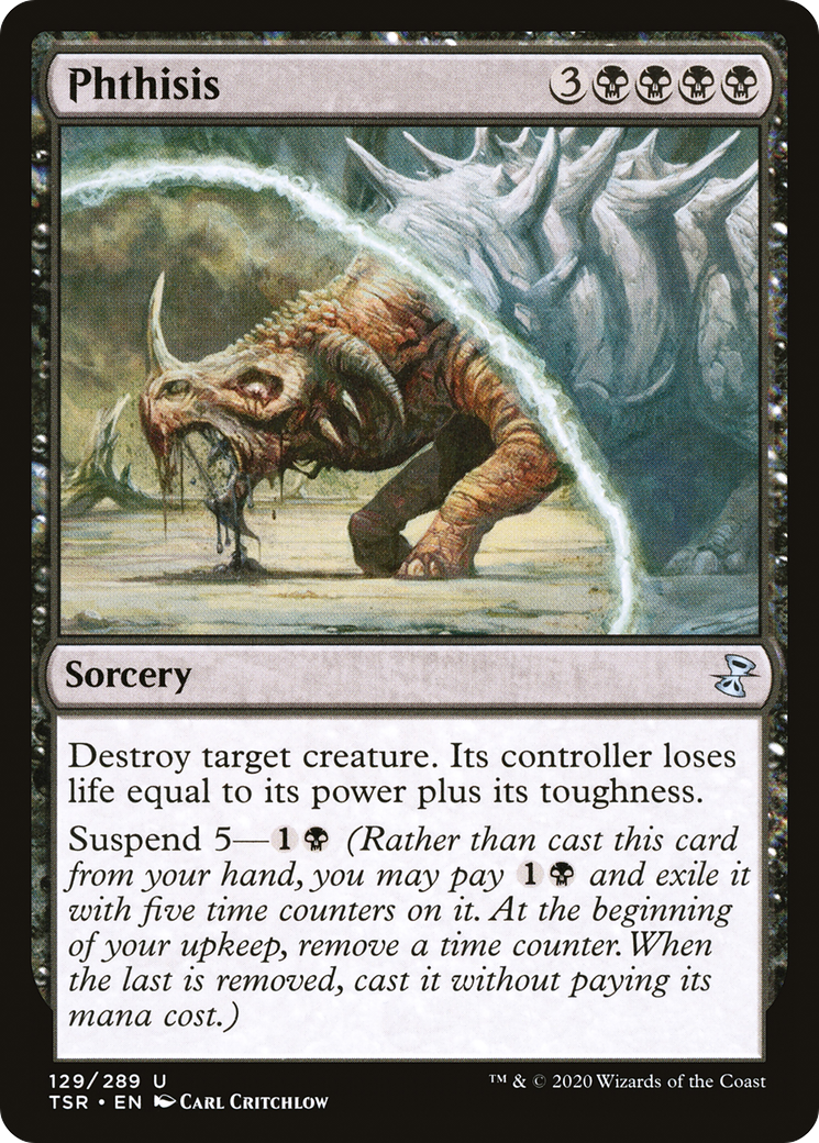 Phthisis (TSR-129) [Time Spiral Remastered] MTG Single Wizards of the Coast