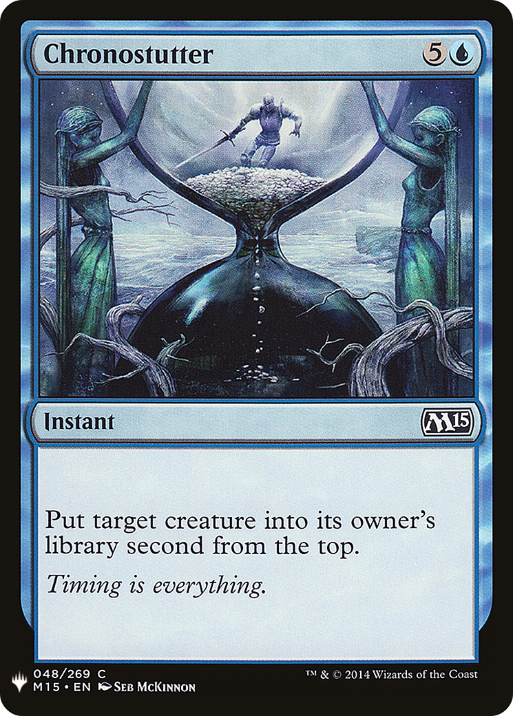 Chronostutter (LIST-M15-48) [Mystery Booster] The List MTG Single Wizards of the Coast