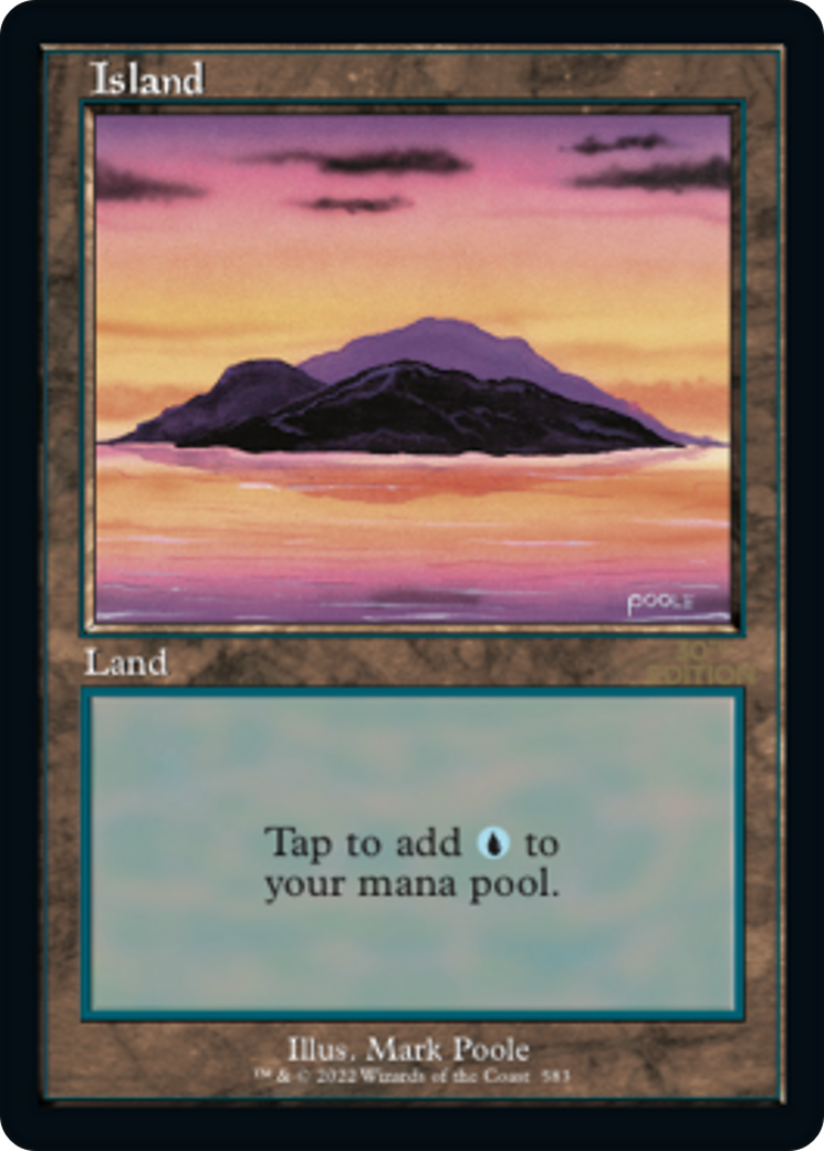 Island (30A-583) [30th Anniversary Edition] MTG Single Wizards of the Coast