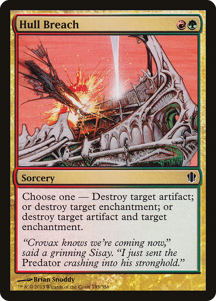 Hull Breach (C13-193) [Commander 2013] MTG Single Wizards of the Coast