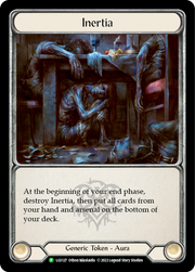 Inertia // Ponder [LGS127 // LGS128] (Promo)  Cold Foil Flesh And Blood Single Flesh And Blood   