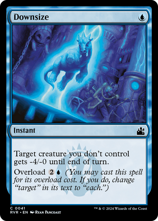 Downsize (RVR-041) [Ravnica Remastered] MTG Single Wizards of the Coast