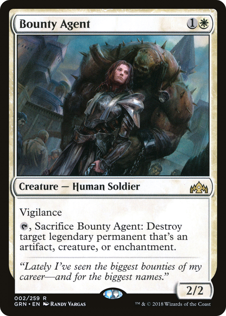 Bounty Agent (GRN-002) [Guilds of Ravnica] MTG Single Wizards of the Coast