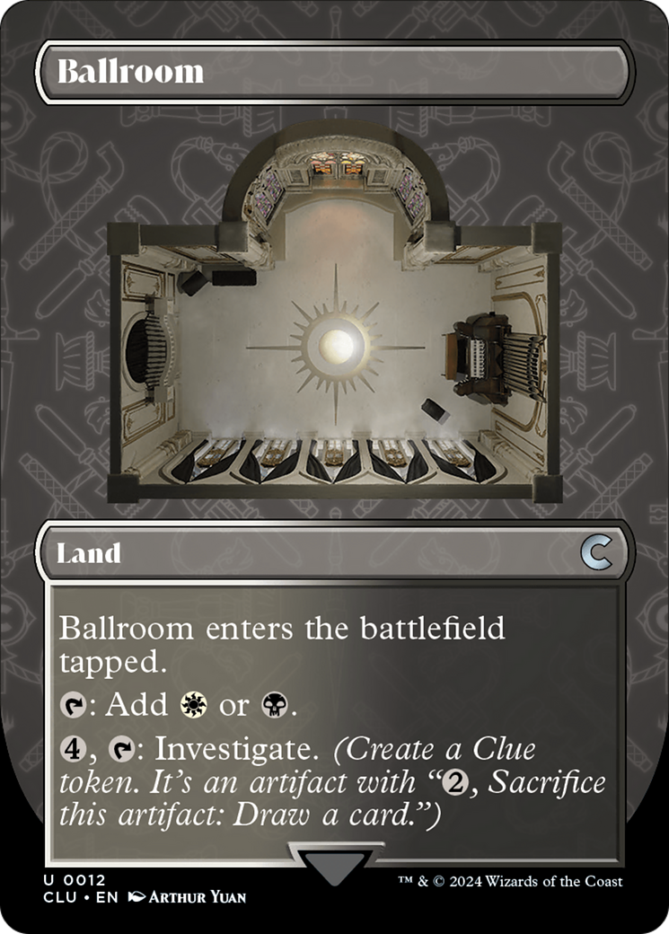 Ballroom (CLU-012) [Ravnica: Clue Edition] (Borderless) MTG Single Wizards of the Coast