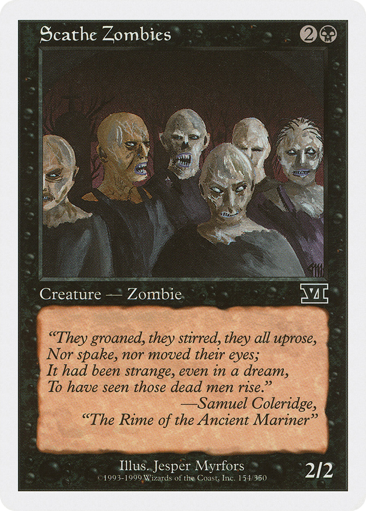 Scathe Zombies (6ED-154) [Classic Sixth Edition] MTG Single Wizards of the Coast