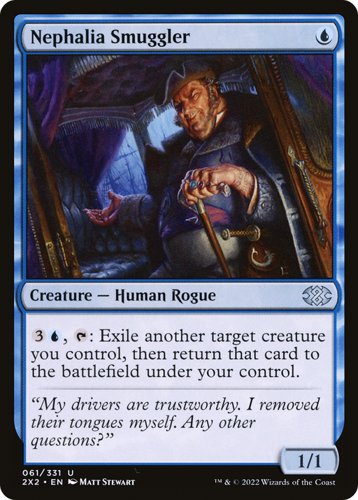 Nephalia Smuggler (2X2-061) [Double Masters 2022] Foil MTG Single Wizards of the Coast