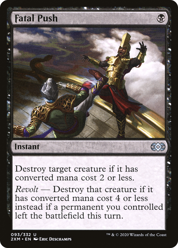 Fatal Push (2XM-093) [Double Masters] MTG Single Wizards of the Coast