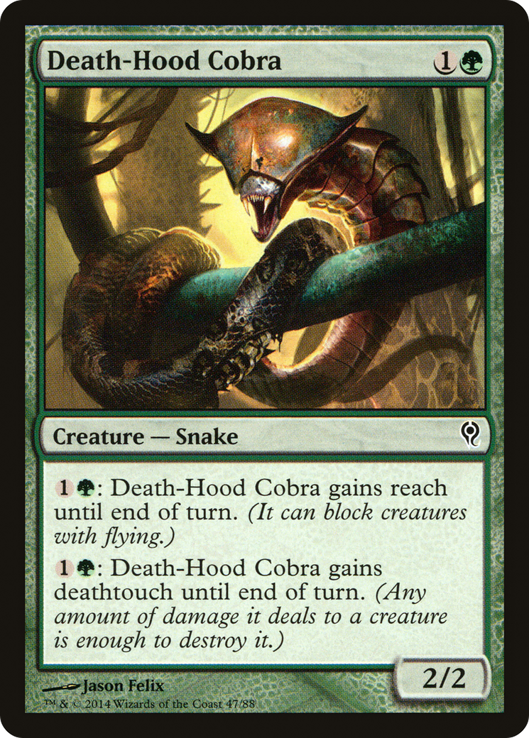 Death-Hood Cobra (DDM-047) [Misc] Duel Decks: Jace vs. Vraska MTG Single Wizards of the Coast
