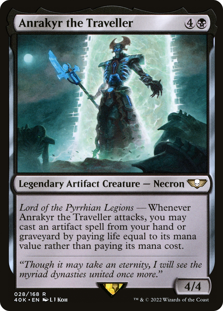 Anrakyr the Traveller (40K-028) [Warhammer 40,000 Commander] MTG Single Wizards of the Coast
