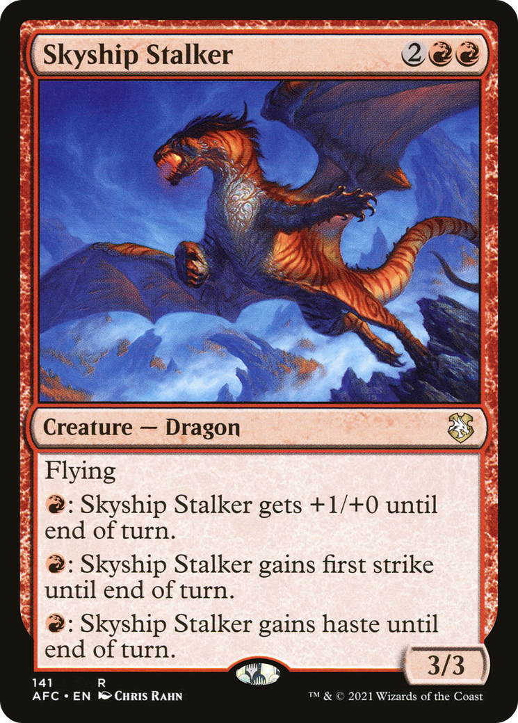 Skyship Stalker (AFC-141) [Forgotten Realms Commander] MTG Single Wizards of the Coast