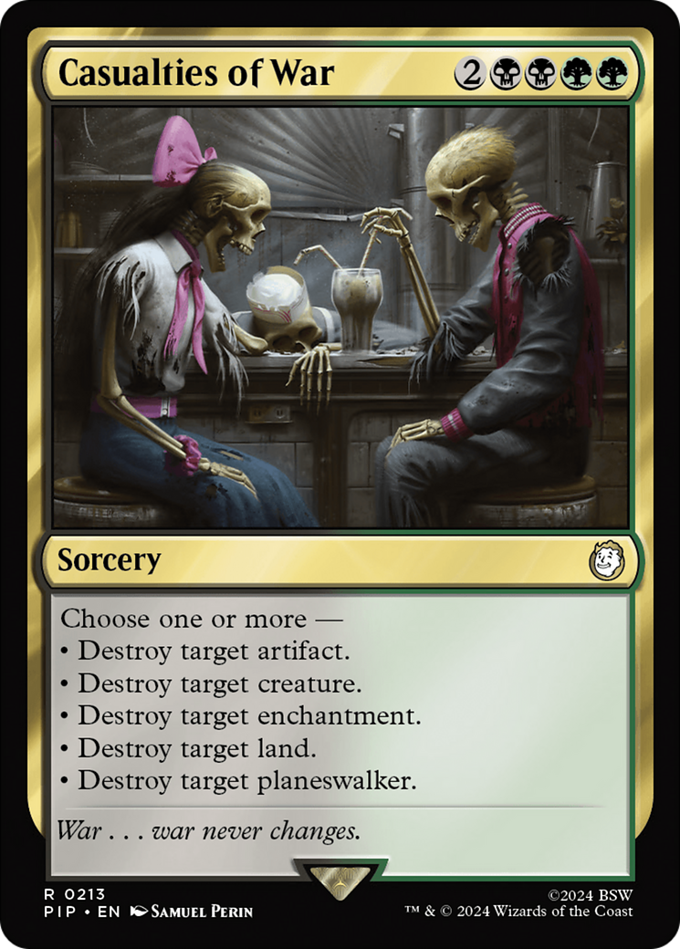 Casualties of War (PIP-213) [Fallout] MTG Single Wizards of the Coast