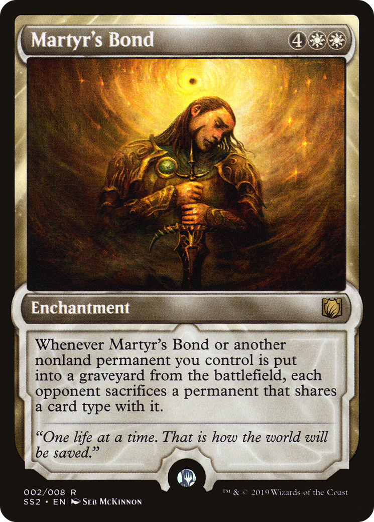 Martyr's Bond (SS2-002) [Misc] Signature Spellbook: Gideon MTG Single Wizards of the Coast