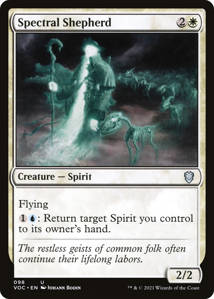Spectral Shepherd (VOC-098) [Crimson Vow Commander] MTG Single Wizards of the Coast