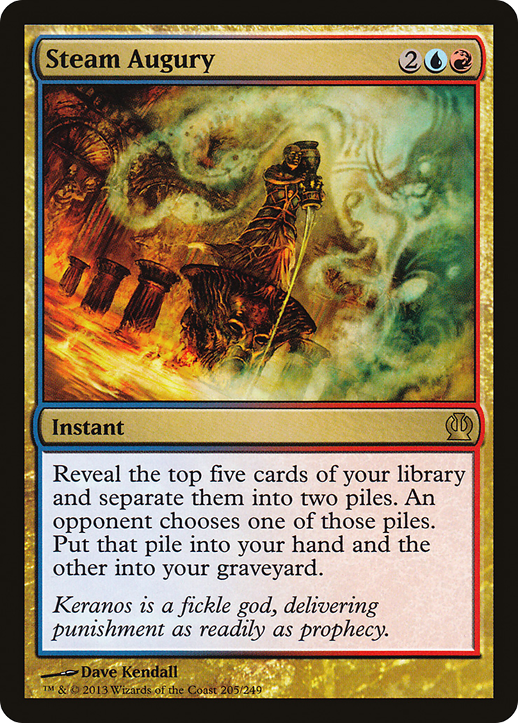 Steam Augury (THS-205) [Theros] MTG Single Wizards of the Coast