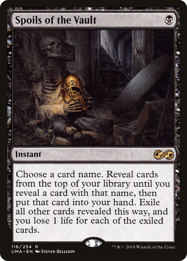 Spoils of the Vault (UMA-116) [Ultimate Masters] Foil MTG Single Wizards of the Coast