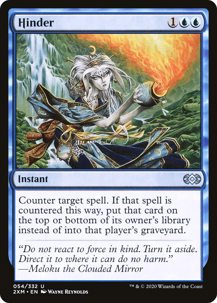Hinder (2XM-054) [Double Masters] MTG Single Wizards of the Coast