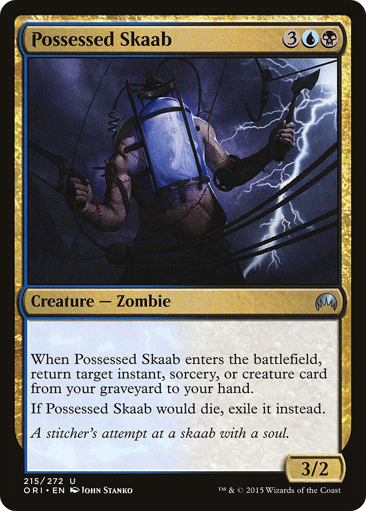 Possessed Skaab (ORI-215) [Magic Origins] Foil MTG Single Wizards of the Coast