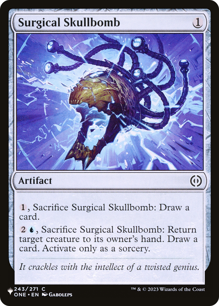 Surgical Skullbomb (LIST-ONE-243) [Mystery Booster] The List MTG Single Wizards of the Coast