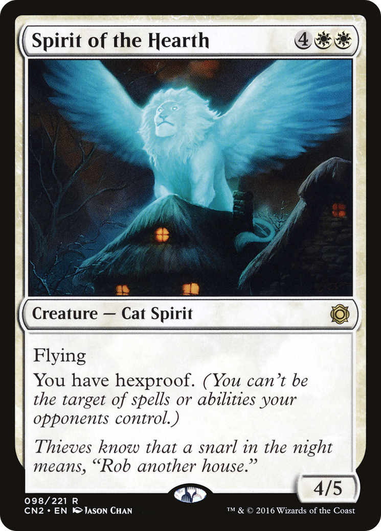 Spirit of the Hearth (CN2-098) [Conspiracy: Take the Crown] Foil MTG Single Wizards of the Coast