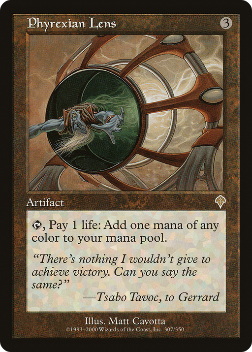 Phyrexian Lens (INV-307) [Invasion] MTG Single Wizards of the Coast
