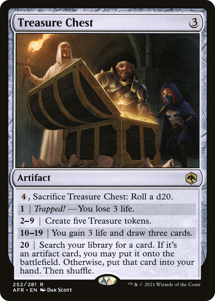 Treasure Chest (AFR-252) [Adventures in the Forgotten Realms] MTG Single Wizards of the Coast