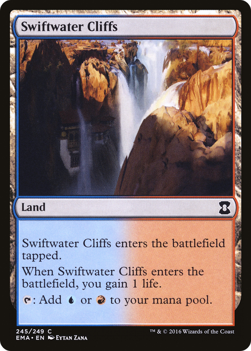 Swiftwater Cliffs (EMA-245) [Eternal Masters] Foil MTG Single Wizards of the Coast