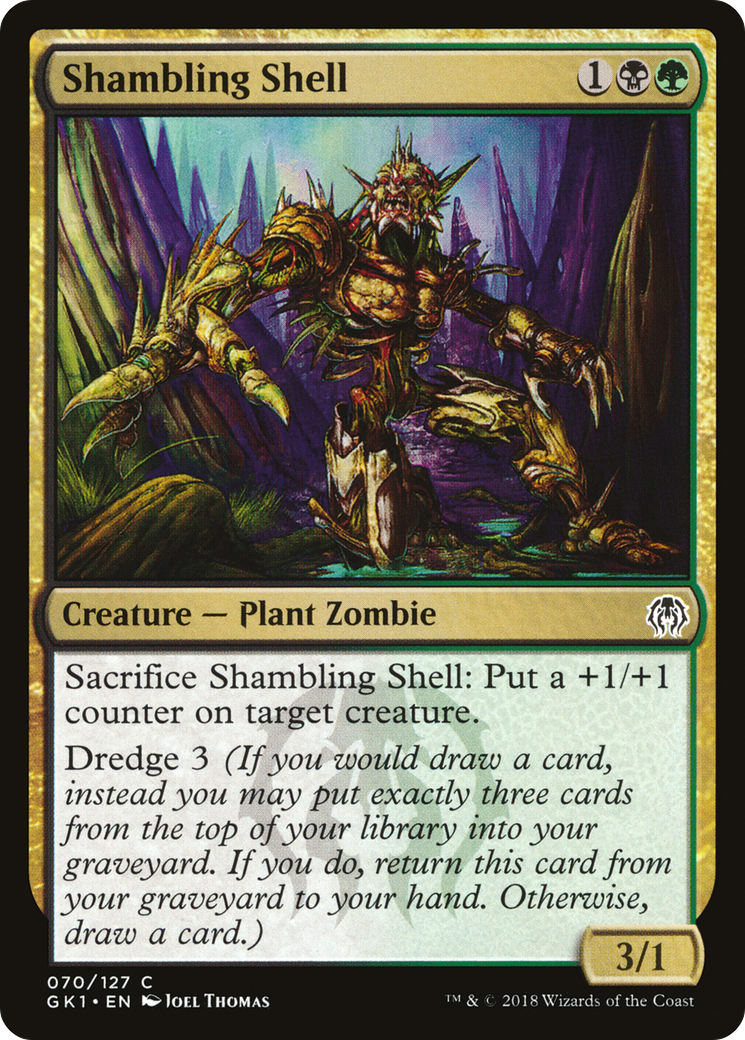 Shambling Shell (GR1-070) [Misc] GRN Guild Kit MTG Single Wizards of the Coast
