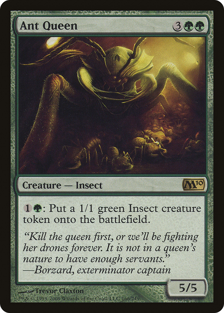 Ant Queen (M10-166) [Magic 2010] Foil MTG Single Wizards of the Coast