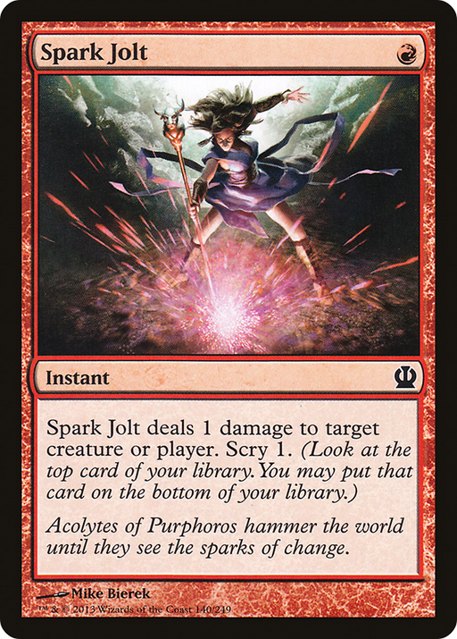 Spark Jolt (THS-140) [Theros] MTG Single Wizards of the Coast