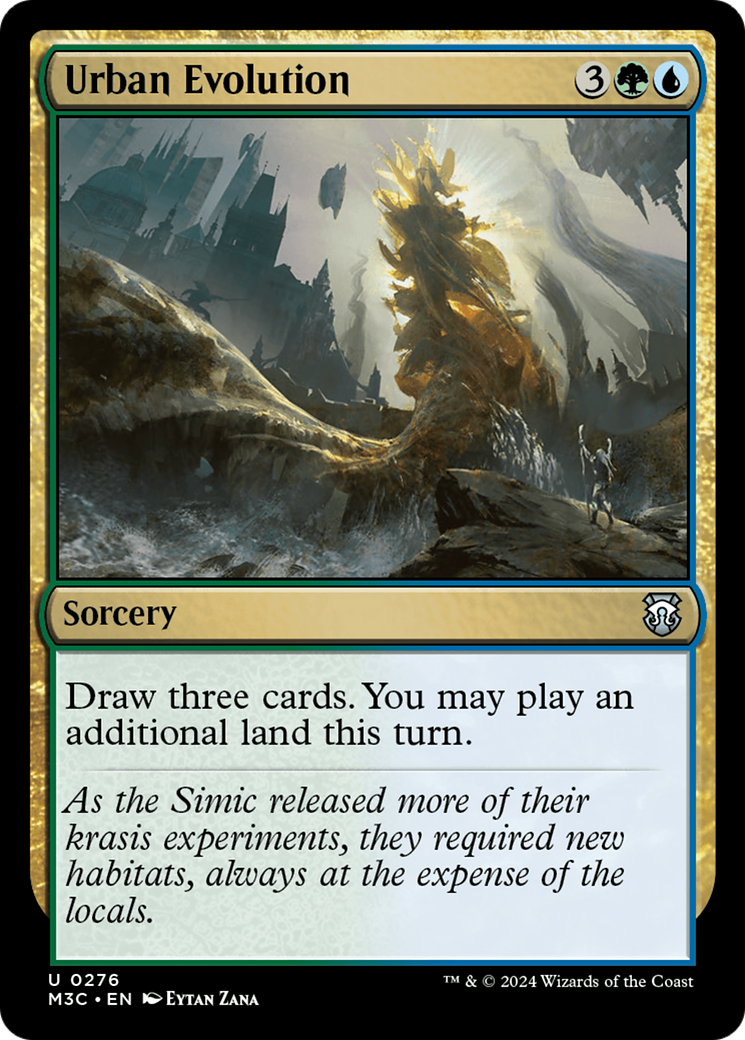 Urban Evolution (M3C-276) [Modern Horizons 3 Commander] MTG Single Wizards of the Coast