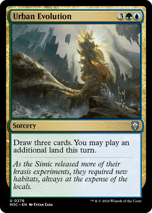 Urban Evolution (M3C-276) [Modern Horizons 3 Commander] MTG Single Wizards of the Coast