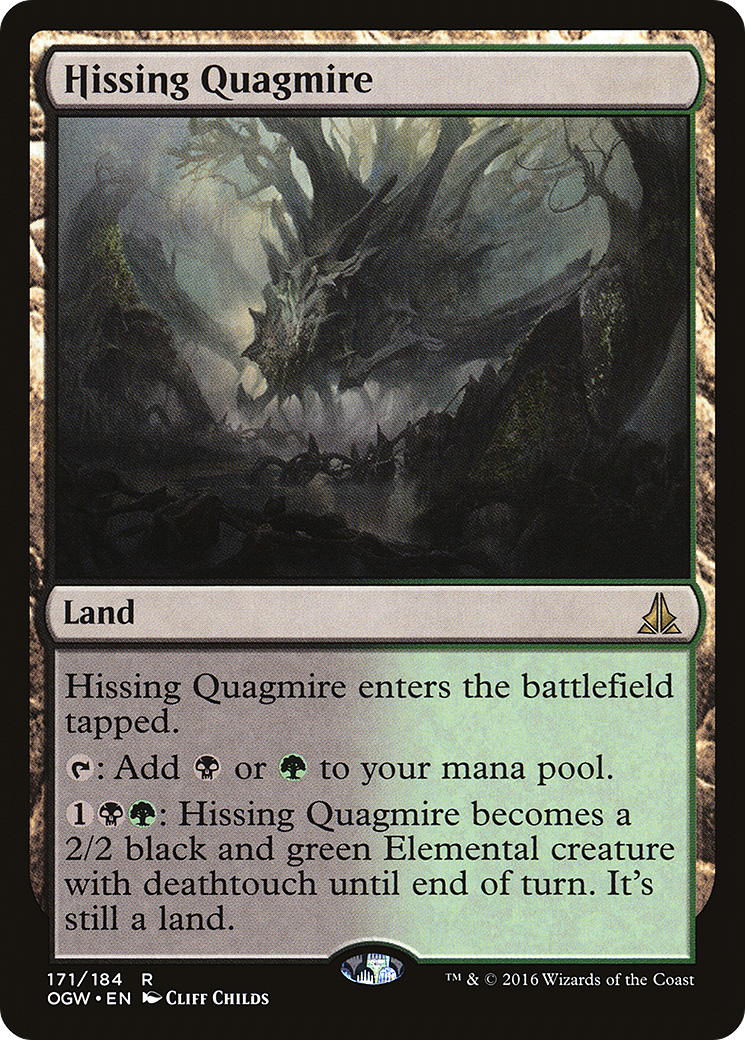 Hissing Quagmire (OGW-171) [Oath of the Gatewatch] MTG Single Wizards of the Coast