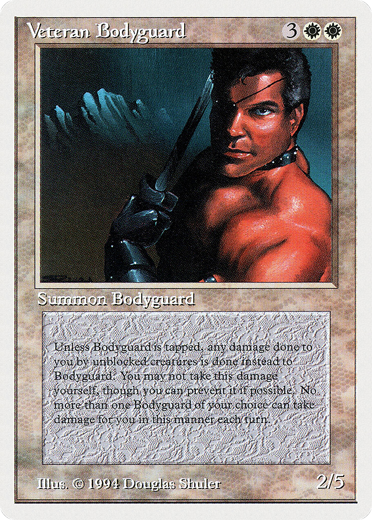 Veteran Bodyguard (SUM-042) [Misc] Summer Magic / Edgar MTG Single Wizards of the Coast
