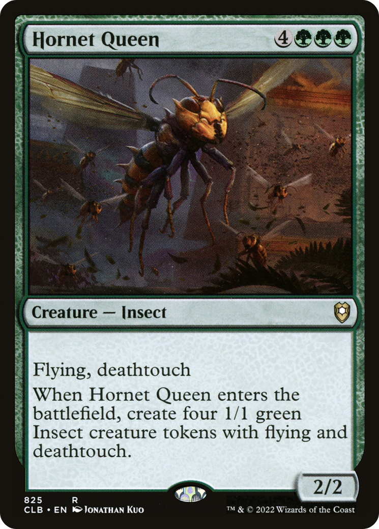 Hornet Queen (CLB-825) [Commander Legends: Battle for Baldur's Gate] MTG Single Wizards of the Coast