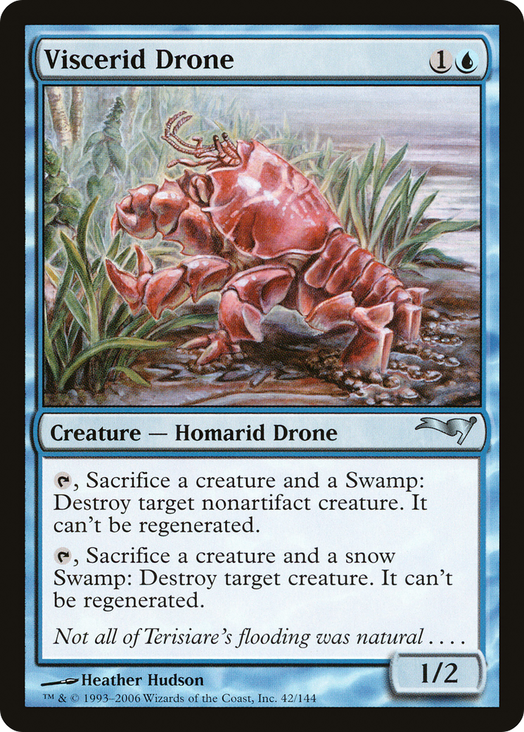 Viscerid Drone (CTD-042) [Misc] Coldsnap Theme Decks MTG Single Wizards of the Coast