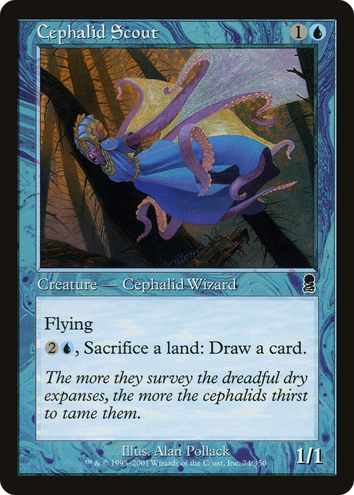 Cephalid Scout (ODY-074) [Odyssey] MTG Single Wizards of the Coast