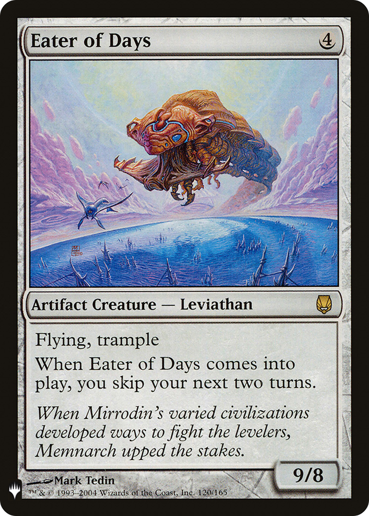 Eater of Days (LIST-DST-120) [The List] MTG Single Magic: The Gathering