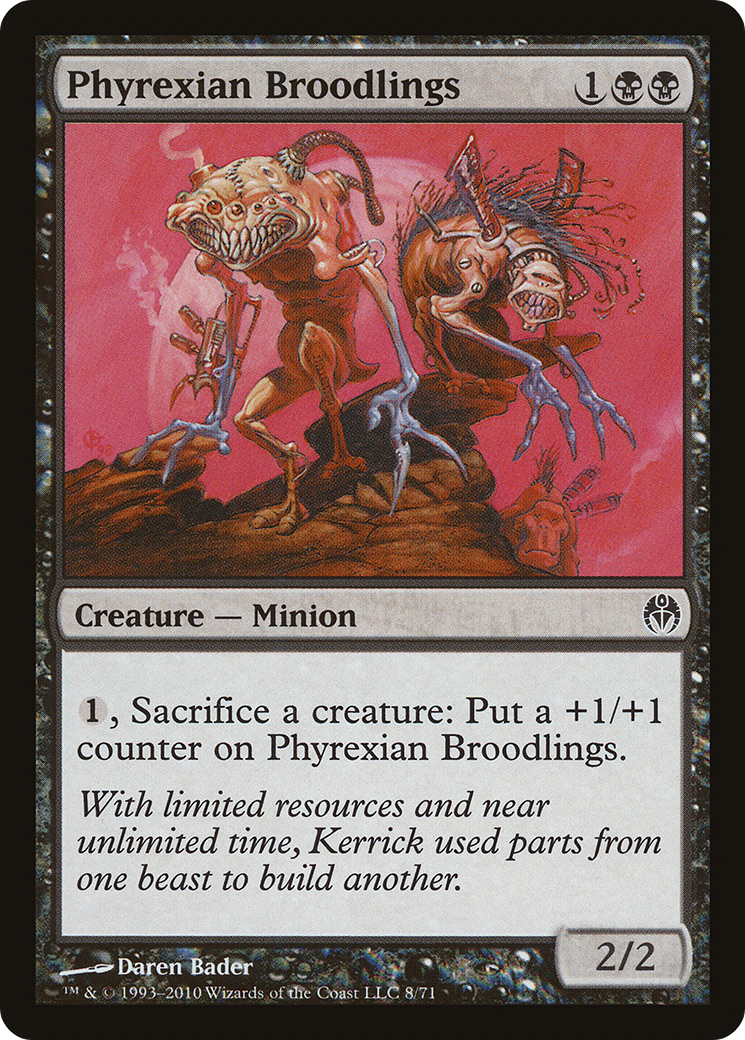 Phyrexian Broodlings (DDE-008) [Misc] Duel Decks: Phyrexia vs. the Coalition MTG Single Wizards of the Coast