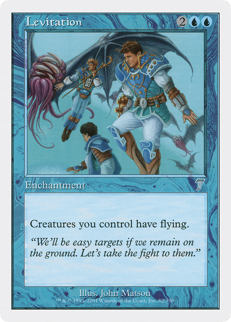 Levitation (7ED-082) [7th Edition] Foil MTG Single Wizards of the Coast