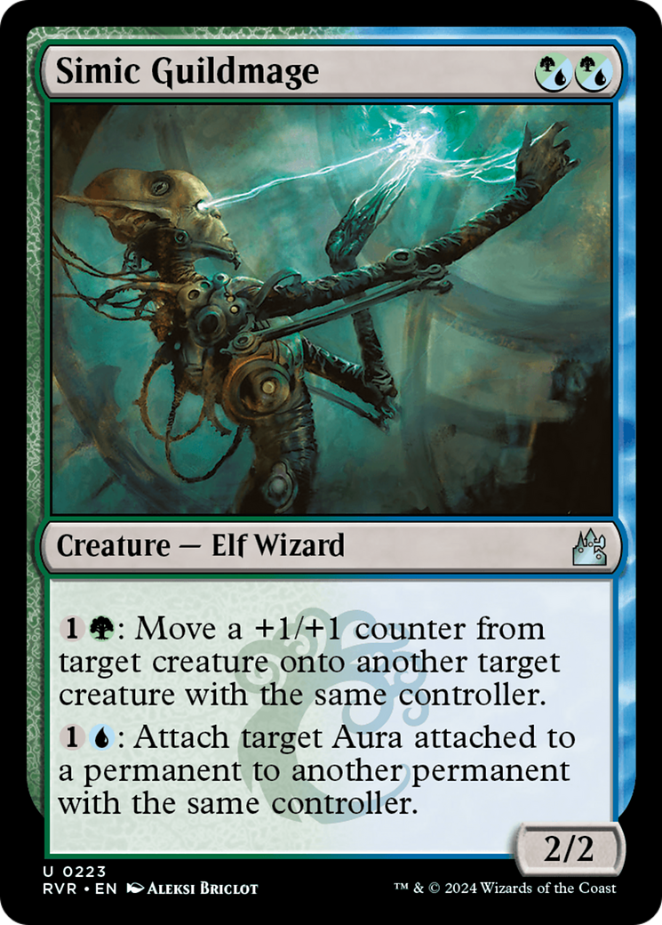 Simic Guildmage (RVR-223) [Ravnica Remastered] Foil MTG Single Wizards of the Coast