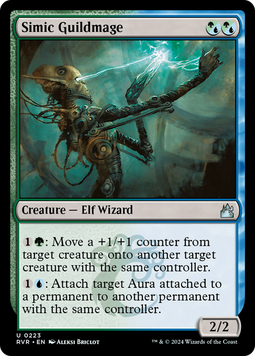 Simic Guildmage (RVR-223) [Ravnica Remastered] Foil MTG Single Wizards of the Coast